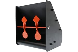 ‎OPTACS OpTacs - Kleinkaliber Kugelfangkasten Zielscheibe Pellet Catcher inkl. Pendelziel und 5 Zielscheiben I Robuster Kugelfang für Luftgewehr & Kaliber .177, .22