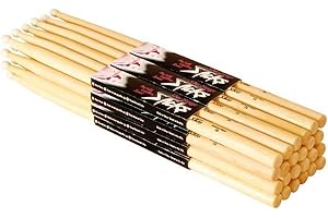 ON-STAGE One Stage MW5B Lot de 12 Paires de Baguettes de batterie 5B