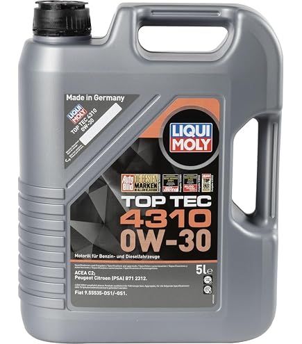 LIQUI MOLY | Top Tec 4210 0W-30 | 5L | Engine Oils | Synthetic
