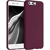 kwmobile Custodia Compatibile con Huawei P10 Cover - Back Case per Smartphone in Silicone TPU - Protezione Gommata - viola bo