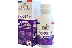 Bio Technology® | Engrais additif de Floraison| Accélérateur de Maturité| Stimulateur de Floraison |Stimulant Haute Performance | Fabriqué en France | Boost+ - 100 ML