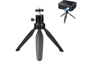 KPPTYTY Mini Projector Tripod Mount Compatible with APEMAN,DR. J Upgrade, DBPOWER, Anker, Artlii, LoongSon, AAXA Technologies and Most Other Mini Projector