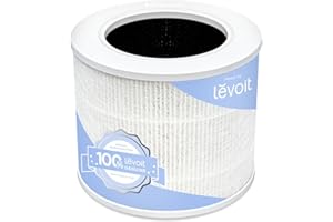 ‎LEVOIT LEVOIT Core Mini Luftreiniger Ersatzfilter, 3-in-1, hocheffiziente Aktivkohle, Core Mini-RF, 1 Stück, Weiß