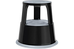 Wedo 212 101 Metal Kickstool in black