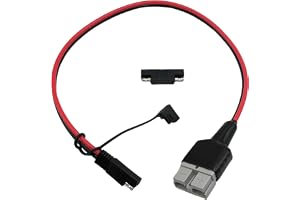 Anderson SB50-kontakt till SAE-förlängningskabel 10 AWG, SAE solpanel anslutningskabel för solpanel, solgenerator bärbar kraftstation