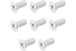 GTLM 4PCS Brake Disc Rotor Screws Kit for Front Rotors and Brake Pads,Stainless Steel Screws for Brake System,OEM#936-000-601-40-H Compatible with Honda Accord Civic Acura CL (8PCS)