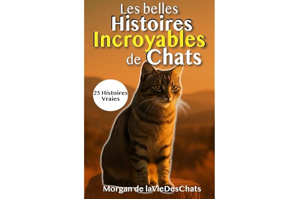 Les Belles Histoires Incroyables de Chats: 25 Histoires vraies