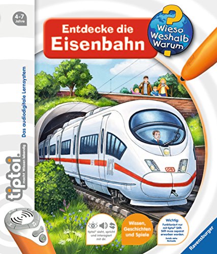 Preisvergleich Produktbild Ravensburger tiptoi Entdecke die Eisenbahn, 006410
