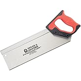 Spear &amp; Jackson B9810 Predator 10" Tenon Rib Saw, 255mm Blade, 15 TPI Fine-Cut, Steel Reinforcement for Precision Assemblies