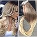Produktbild Full Shine 14 Zoll 20 Stuck Ombre Haarfarbe #6 Fading to #613 Blonde Two Tone Balayage Hair Dye Pu Tape Hair Skin Weft Extensions Haar Verlangerung Tape on Echthaar