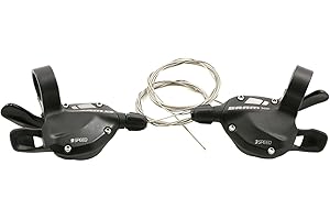 WARMHAND Sram x5 PAIR 27 SPEED RAPID FIRE GEAR SHIFTER SET INCLUDES RIGHT 9 SPEED + LEFT 3 SPEED SHIMANO COMPATIBLE