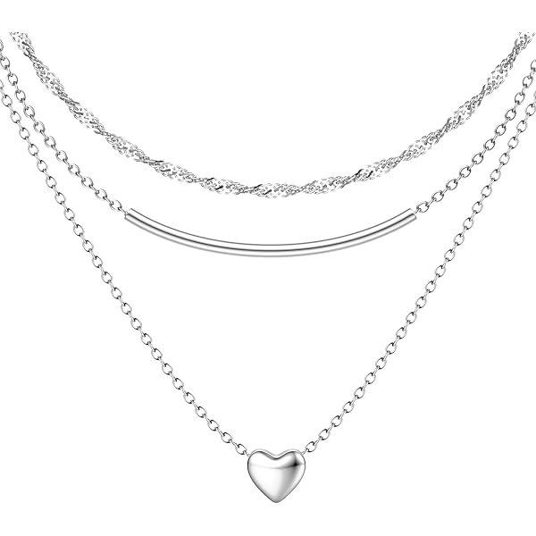 Ciondolo Donna Placcato Oro 18K Stazione Perla Clip di Carta