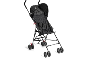Babyway Lightweight Stroller with Hood in Black