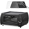 Mini Electric Tandoor Oven for Takeaway, Tandoor oven with accessories and temperature control. It's ideal for making various breads and pizzas in a takeaway kitchen square door