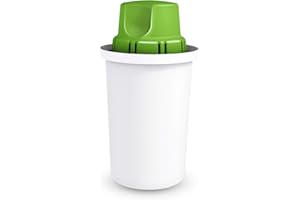 Dafi Filtro alcalino pH+ para agua del grifo compatible con jarras filtrantes clásicas – Libre de BPA, alternativa ecológica al agua embotellada, mejora el sabor y la calidad del agua