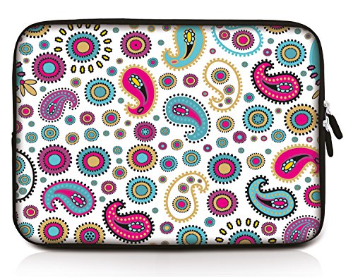 Sidorenko Schutzhülle für Laptops mit einer Bildschirmdiagonale von 38,1-39,6 cm (15-15,6 Zoll) neopren max. Geräteabmessungen 38 cm x 28 cm