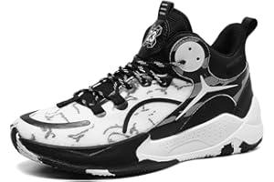 Kmrlofiy Chaussures de Basket-Ball Homme Baskets et Chaussures de Sport pour Homme Tendance Chaussures de Basketball Tennis Antidérapantes Confortables