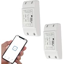 Module Interrupteur WiFi 5-24V - Contrôle APP EWeLink Pour Maison Connectée Et Développement DIY