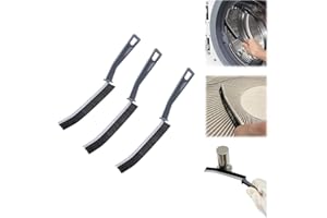 ZUICC 3 PIÈCES Crevice Cleaning Brush,Brosse de Nettoyage des Interstices,Brosse à Joints,Cleaner Scrub Brush,Window Door Track Groove Gap Cleaning Scrub Brush,Cleaning Brushes for Home Kitchen
