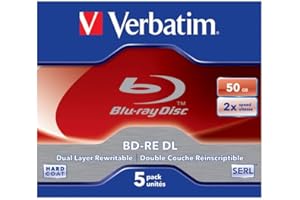 Verbatim Disque Blu-ray 50 Go 2x - Pack de 5