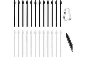 NICECRAFT 25 Embouts S Pen pour Samsung, Mine Remarkable Pointe de Stylet Tactile de Remplacement Compatible avec Samsung Galaxy Tab S6 S6lite S7 S7FE S8 S8Plus S8 S9 S9Plus S9 S9FE Note10 Note20 S21 S22 S23