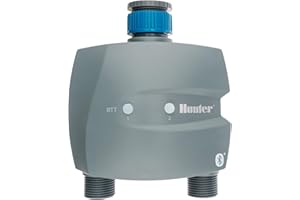RIEGOPRO SU TIENDA DE RIEGO Riegopro Hunter BTT-201 Bluetooth Controlled 2 Zones Tap Programmer