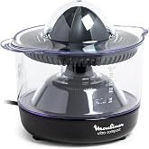 Moulinex Ultracompact, Citrus Juicer, 25 W, Compact, Plastic | 450ml Capacity, Double Sense Cone, Dishwasher Safe, Auto On/Of