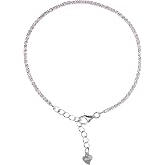Madam Mademoiselle Waterway Zircon Stone Rhodium Plated Silver Women's Bracelet | 925 Carat