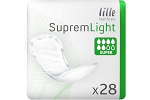LILBED Lille Healthcare Suprem Light Super (830ml) 28 Pack Incontinence Protection