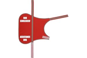 FLEXI-PRINT FlexiPrint Personalised Dog Vest with Reflection - Service Dog Coat, Hi Vis, Training Vest, Walking Accessory