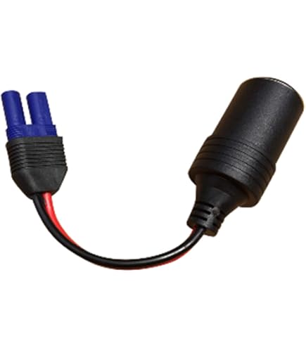 GINTOOYUN 16.5 Inch Car Cigarette Lighter Cable,12/24V 14AWG EC5 Male