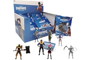 Fortnite - Llavero para Llaves para niños, Adolescentes y Adultos, muñecos con Piel Original del Videojuego como Skull Trooper, Pack de 3 Personajes, Accesorios para Juegos, Ideas de Regalo by Sbabam
