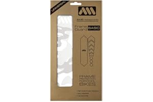 All Mountain Style Kit de Protection Cadre VTT – Film PVC Nid d’Abeille 380 Microns – 9 Pièces Ultra Résistantes et Légères