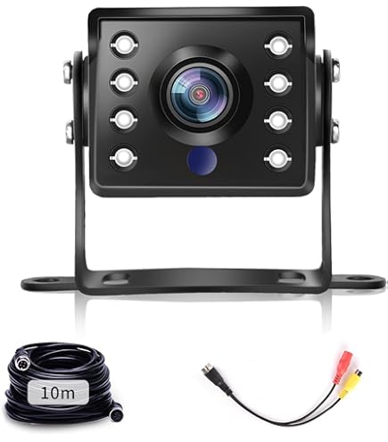 Telecamera Retromarcia Retrocamera Auto Camper Suv 9 Led Con Filo Colo Lm 728t - Foto 2