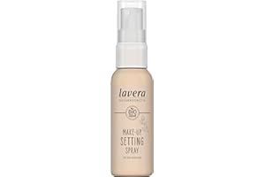 lavera Spray fissante per il trucco, rinfrescante, cosmetici naturali, vegano, senza alcool, senza siliconi, adatto a tutti i tipi di pelle, aloe vera biologica e glicerina vegetale, 50 ml, 1 pezzo