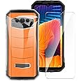 LYZXMY Cover per Doogee V30 Trasparente + Pellicola Protettiva in Vetro Temperato - Morbido Silicone Custodia Protettivo TPU 