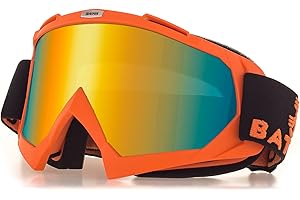 KINGBIKE Motocross Brille Mtb Brille Dirt Bike ATV Crossbrille goggle Sicherheit Tactical Riding Motorradbrillen für Herren Damen Jugend Fit ÜBer Brille