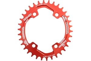 DJC COMPONENTS DJC Bike Chainring Asymmetrical 96BCD Round/Oval for XT SLX M6000 / M7000 / M8000 / M9000 MTB 7/8/9/10/11/12 Speed Narrow Wide 30T/32T/34T/36T/38T Tooth
