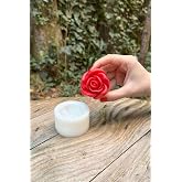 Rufus Concept Rose 3d Single Candle Mold (Silicone)