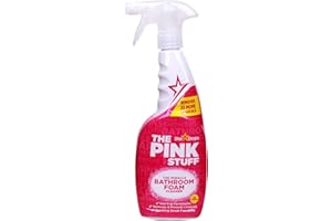 Stardrops The Pink Stuff Miracle BadezimmerSchaumreiniger, Rose, Ungeparfumiert, 750 milliliter