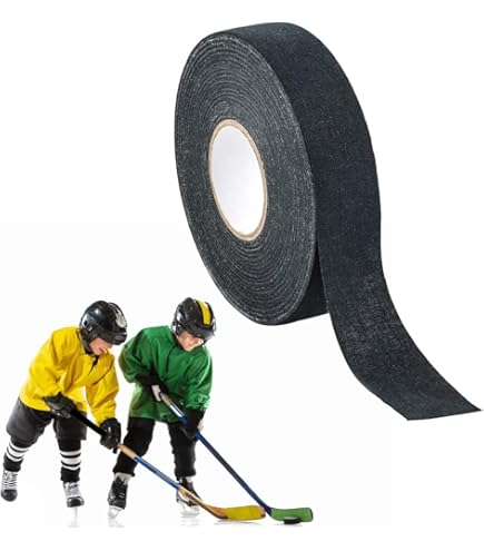 Bande De Prise Antidérapante Pour Crosse De Hockey - Gaine Thermorétractable Avec Anneaux