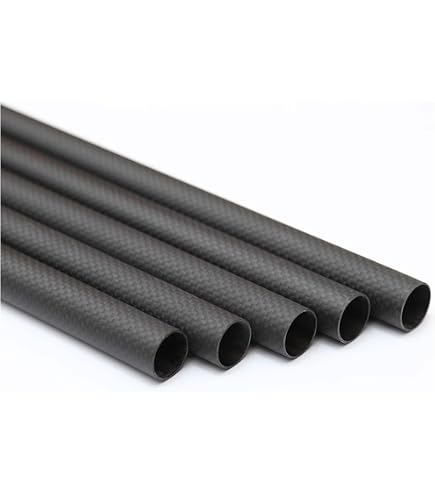 Tubo In Carbonio 3K Diametro 30 Mm – Spessore 1 Mm, Lunghezza A Scelta (330/500/1000 Mm) Superficie Satinata
