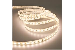 Evotrade Striscia LED Venduta al Metro 24V 12W/m 60 LED/m Larghezza 10mm Tagliabile ogni 50mm Alta Luminosità e Lunga Durata (Luce Neutra 4000K)