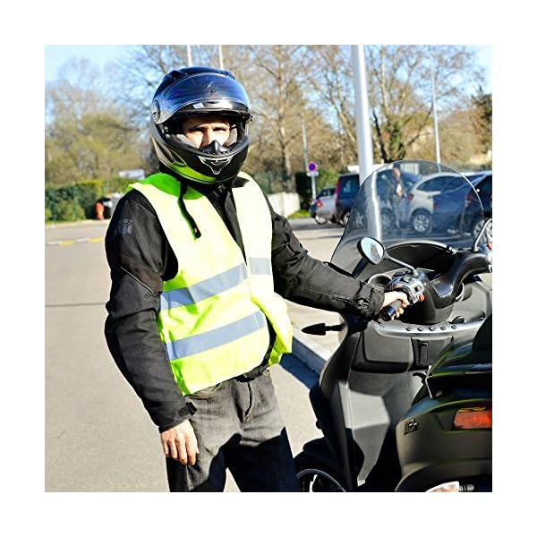 Kit Securite Automobile 1 Triangle De Signalisation 1 Gilet Jaune