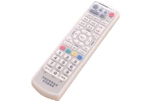 DRAGONAUR-HOME DECOR Dragonaur - Funda protectora de silicona para mando a distancia de TV, impermeable, cubierta antipolvo para aire acondicionado, funda protectora de piel 1/A