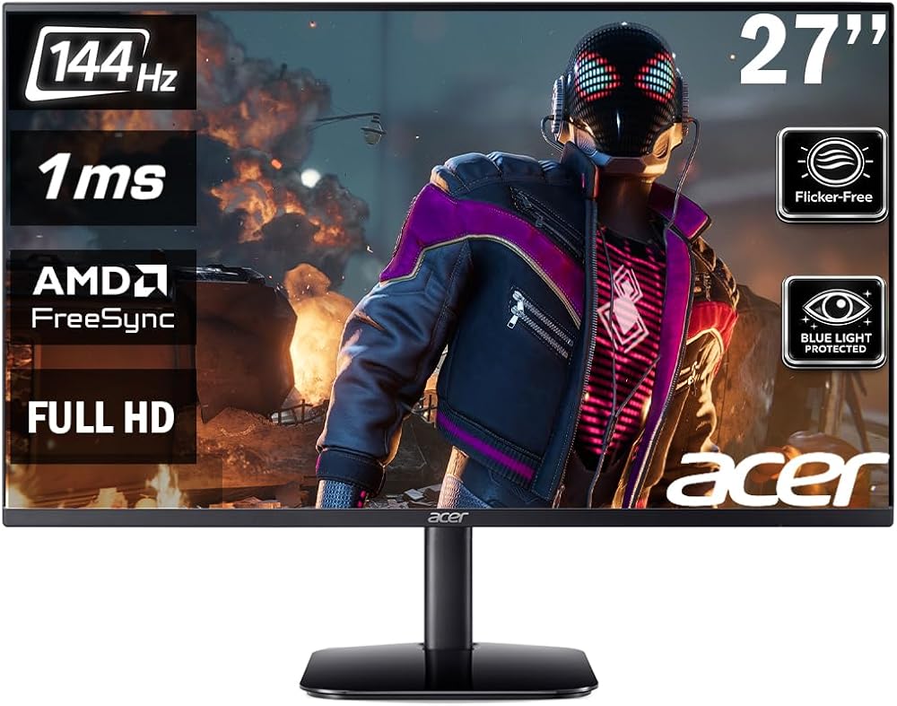 Acer KA272 P0 27" 1 ms 144 Hz Flat Monitör UM.HX2EE.046