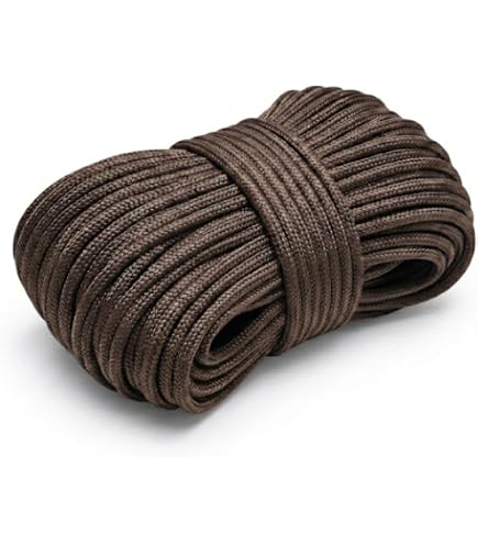 Corderie Italiane Cordino Per Tende Veneziane – Diametro 3 Mm, 500 Metri In Polipropilene Stabilizzato UV, Colore Nocciola