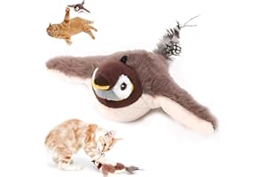 STFYUG Palla Di Giocattoli Interattivi per Gatti, Palla Interattiva per Cani, Pallina Interattiva per Gatto, Pallina Gatto Interattiva, Palline Rotante a 360° Adatta per Gatti e Cani