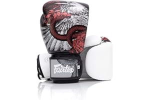 Fairtex BGV24 Beauty of Survival Limited Edition Boxing Gloves | Premium Craftsmanship | Full-Grain Leather | Stylish Design | Adjustable Fit | Unique Artwork | Hook and Loop Straps