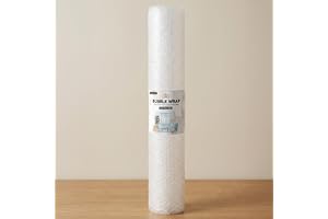Trendy Home 60 GSM Bubble Wrap Roll, 1 Mtr Wide x 3 Mt Long, Pack of 1 | Reusable Packaging Material, For Fragile Items, Storage, Courier Use